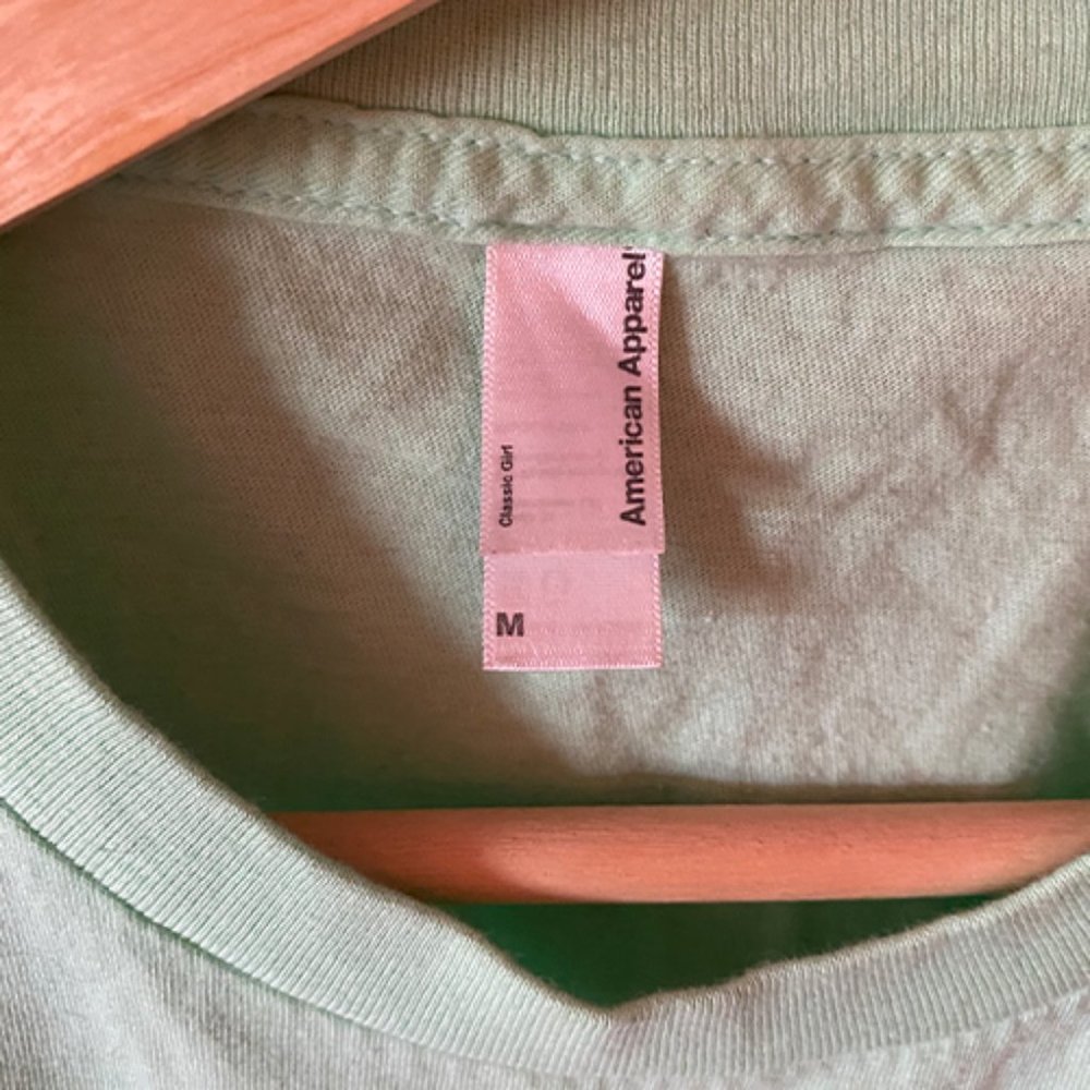 American Apparel Classic Tshirt - Seafoam